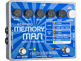Electro Harmonix Stereo Memory Man with Hazarai